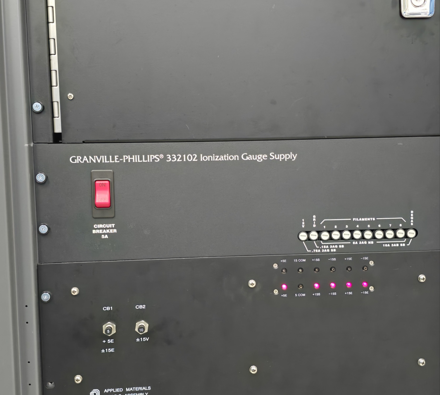 GRANVILLE-PHILLIPS IONIZATION GAUGE SUPPLY 332102 